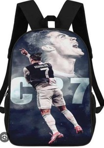 lot 12123 image: Cristiano Ronaldo Backpack, 2 Pack