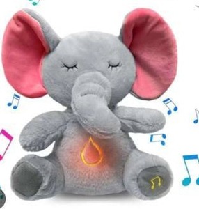 lot 12207 image: Anxiety Relief  Sleeping Plush with Realistic Breathing Motion & Soothing Music & Lights