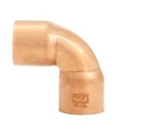 lot 12229 image: JW Solder 90° Elbow FtgXC Copper Pipe Fittings 38in Lot