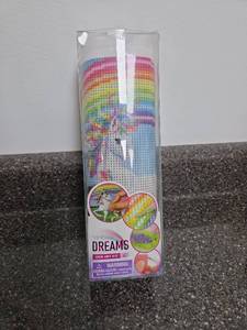 lot 31 image: Rainbow Dreams Gem Art Kit Ages 8 Bead Craft Set