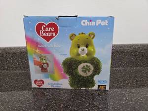 lot 41 image: Chia Pet Care Bears Good Luck Bear Decorative Planter