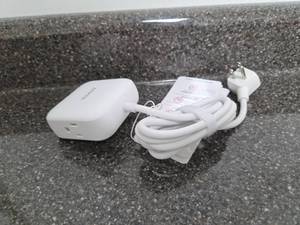 lot 46 image: Anker PowerPort Strip 2 Outlet Surge Protector with Cord