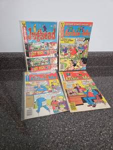 lot 57 image: Archie Comics Group 4-Comic Lot Jughead No. 243 Archie and Me No. 107 112 90