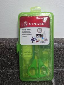 lot 114 image: Singer Survival Sew Kit 64 Pieces 41511