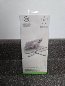 lot 115 image: Belkin Boost Charge Pro 15W Portable Wireless Charger Pad MagSafe Special Edition