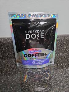 lot 148 image: Everyday Dose Coffee Mild Roast 100% Arabica Functional Coffee 3.6oz