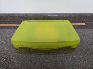 lot 168 image: Green Carrying Case with Art Supplies Lot