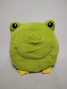 lot 5 image: Goffa Frog Plush Toy Green Yellow