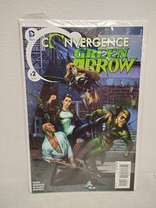 lot 12 image: DC Comics Convergence Green Arrow #2 Comic Book