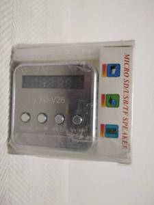 lot 45 image: Micro SD Moro Portable Speaker TD-V26 Model B0089RRK36