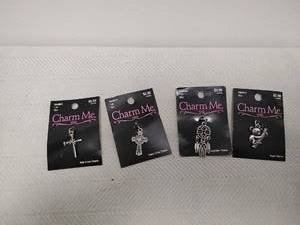 lot 54 image: Charm Me Assorted Charms Lot 4 Pieces Jewelry