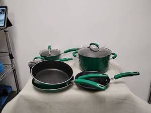 lot 100 image: Lot of six Rachel Ray cookware