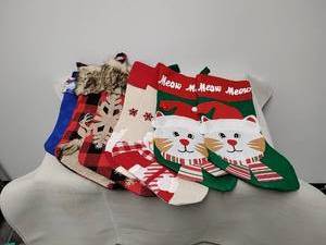 lot 107 image: Christmas Stockings Lot 7