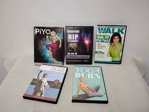 lot 117 image: Lot of 4 Fitness and Exercise DVDs