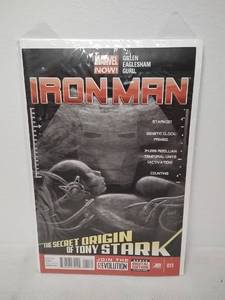 lot 121 image: Marvel Now Iron Man Issue 011 The Secret Origin of Tony Stark Comic Book