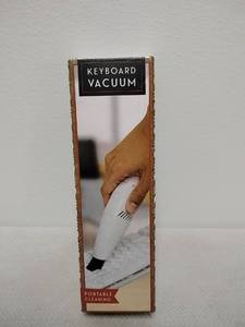 lot 151 image: Keyboard Vacuum Portable Cleaning with 2 Nozzle Attachments