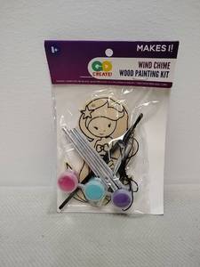 lot 157 image: Go Create Wind Chime Wood Painting Kit