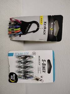lot 162 image: Nite Ize KeyRack S-Biner Microlock Carabiners Lot 2Pack