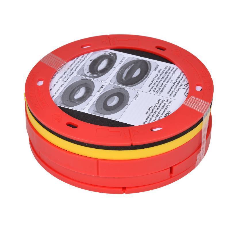 lot 1099 image: Oatey Toilet Flange Extender Kit 14- 1 58 in,Red and Yellow - Retail $24