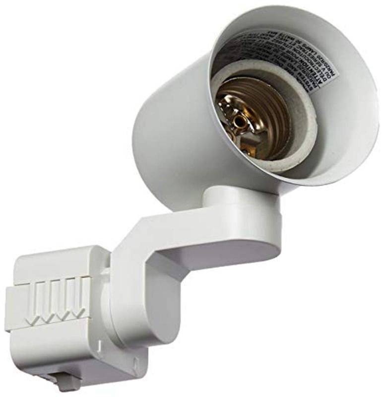 lot 1106 image: Juno Lighting R541 WH Modern Track Light Head, 75 watts,White Retail $23.48