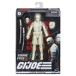 lot 1028 image: G.I. Joe Classified Series Snake Eyes G.I. Joe Origins Storm Shadow Action Figure 17, Premium 6-Inch Scale Toy with Custom Package Art - Retail $21