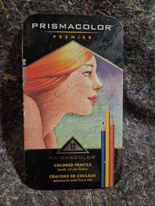 lot 5 image: Prismacolor Premier 12 Colored Pencils