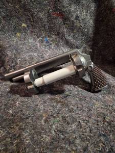lot 13 image: Pistol-Shaped Toilet Paper Holder Wall Mount 2-Piece Set