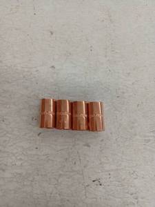 lot 12293 image: Lot of JW Solder Copper Coupling Fittings w Rolled Stop