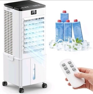 lot 2083 image: Portable Air Conditioner Auto Oscillation 10L Water Tank BW-108YF White