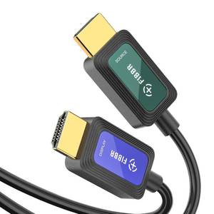 lot 3120 image: FIBBR Fiber Optic HDMI 2.1 Cable 75ft 8K60Hz 4K120Hz 48Gbps VRR ALLM