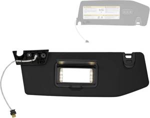 lot 3147 image: $140 NHILES Sun Visor Fits for 2018-2023 Jeep Wrangler 2020-2023 Jeep Gladiator