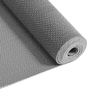 lot 3157 image: VEVOR Drainage Mat, 3 x 16.4 ft, PVC Non Slip Commercial Floor Mat, Wet Area Water Drain Splash Matting Hollow Doormat Roll, for Outdoor Indoor Restaurant Swimming Pool Patio Bathroom Washroom, Gray