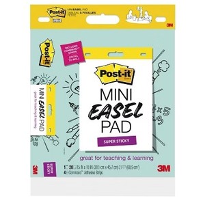 lot 7135 image: Lot of 3, Post-it 15x18 Super Sticky Mini Easel Pad