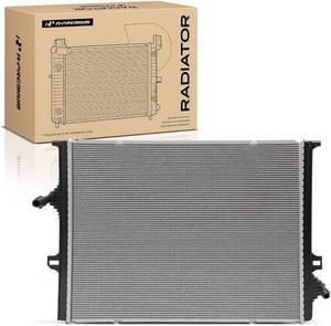 lot 8048 image: $149 A-Premium Engine Coolant Radiator Assembly Compatible with BMW