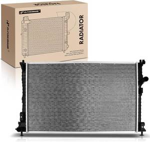 lot 8068 image: $107 A-Premium Engine Coolant Radiator Assembly Compatible with Ford Model