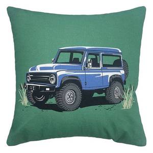 lot 8112 image: 18 in. x 18 in. SUV Explorer Square Outdoor Throw Pillow
