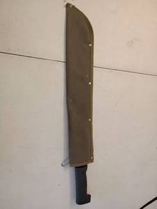 lot 954 image: 18in. Machete with Sleeve