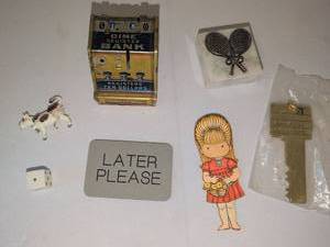 lot 1114 image: Dime Register Bank Tin Toy and more