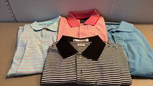 lot 1310 image: Four Polo Shirts - Size M