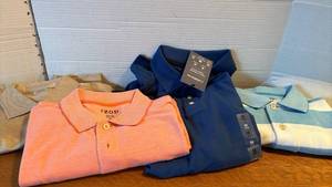lot 1325 image: Four Polo shirts - size M