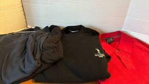 lot 1331 image: Four mens shirts and sweaters size M and L
