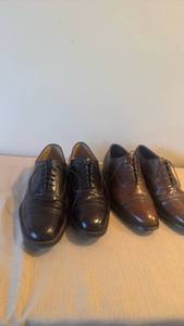 lot 1343 image: Mens dress shoes size 9
