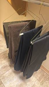 lot 1352 image: Mens dress pants and corduroy pants 36x29, 36x30 and 38x29