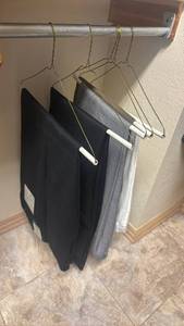 lot 1354 image: Mens dress pants sizes 38x29 and 38x30