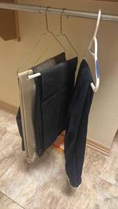 lot 1355 image: Mens dress pants and corduroy pants 36x29, 38x29, and 38x30