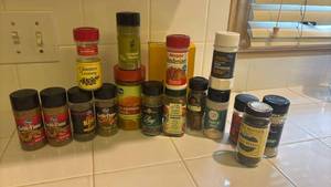 lot 1463 image: Spice Seasonings and Condiments Mixed Brands