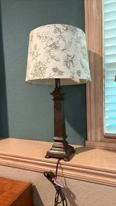lot 2003 image: Table Lamp 24 inches tall - located in basement