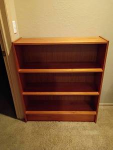 lot 2063 image: Book Shelf.  41 x 36 x 11.   Located in basement