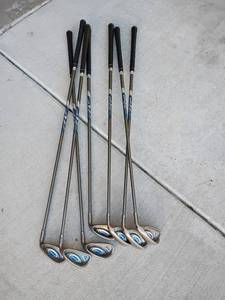 lot 3008 image: Golf Clubs Ping Tec 100.  Wedge, 3, 5, 6, 7, 8 and 9 Irons