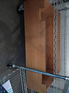 lot 3011 image: Wooden Box or Drawer.  9 x 34 x 22